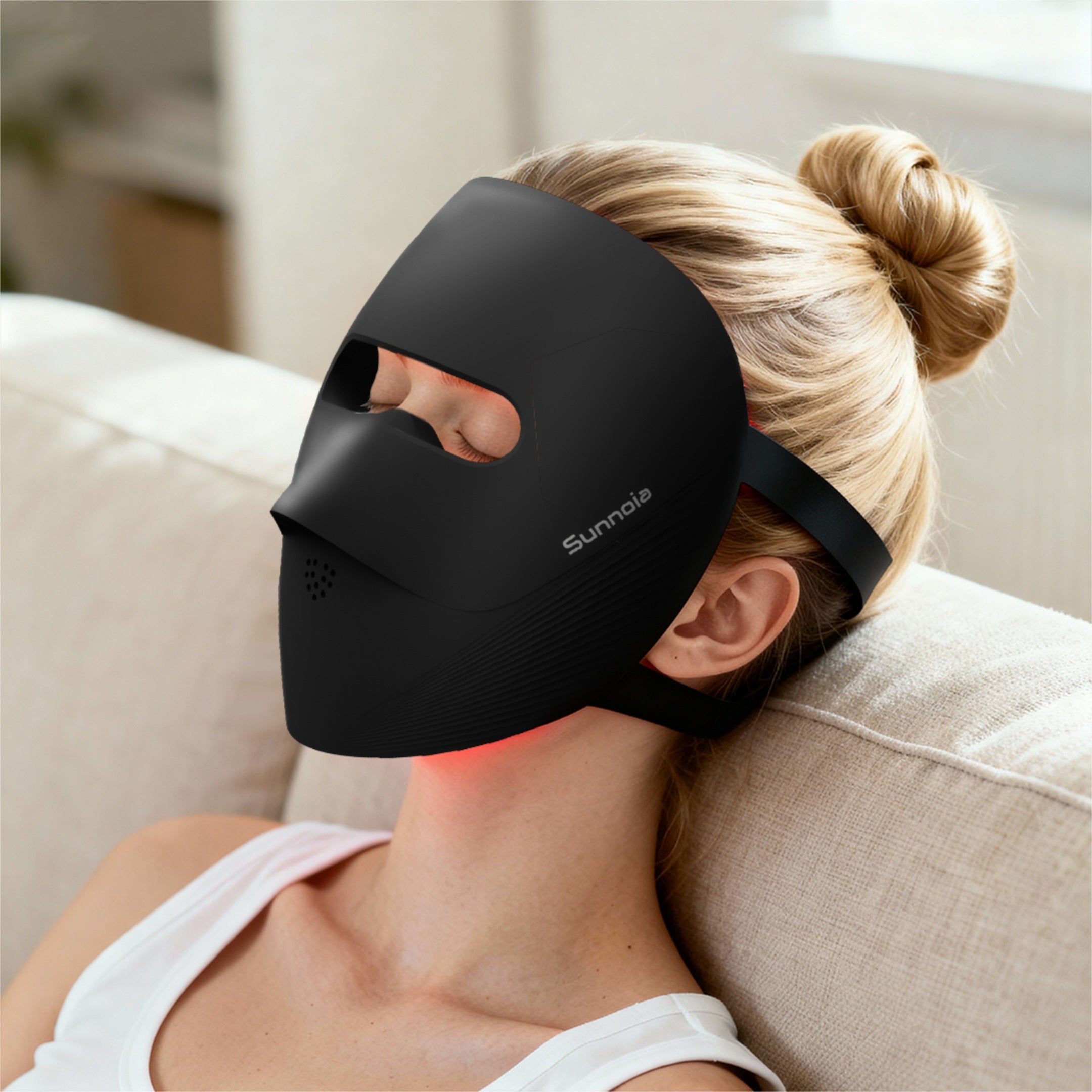 Sunnoia LED Red Light Therapy 3D Face Mask